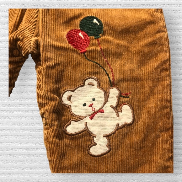 Vintage | Rob Roy | Corduroy | Teddy Bear | Overalls - Picture 2 of 7